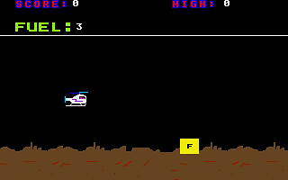 Copter atari screenshot